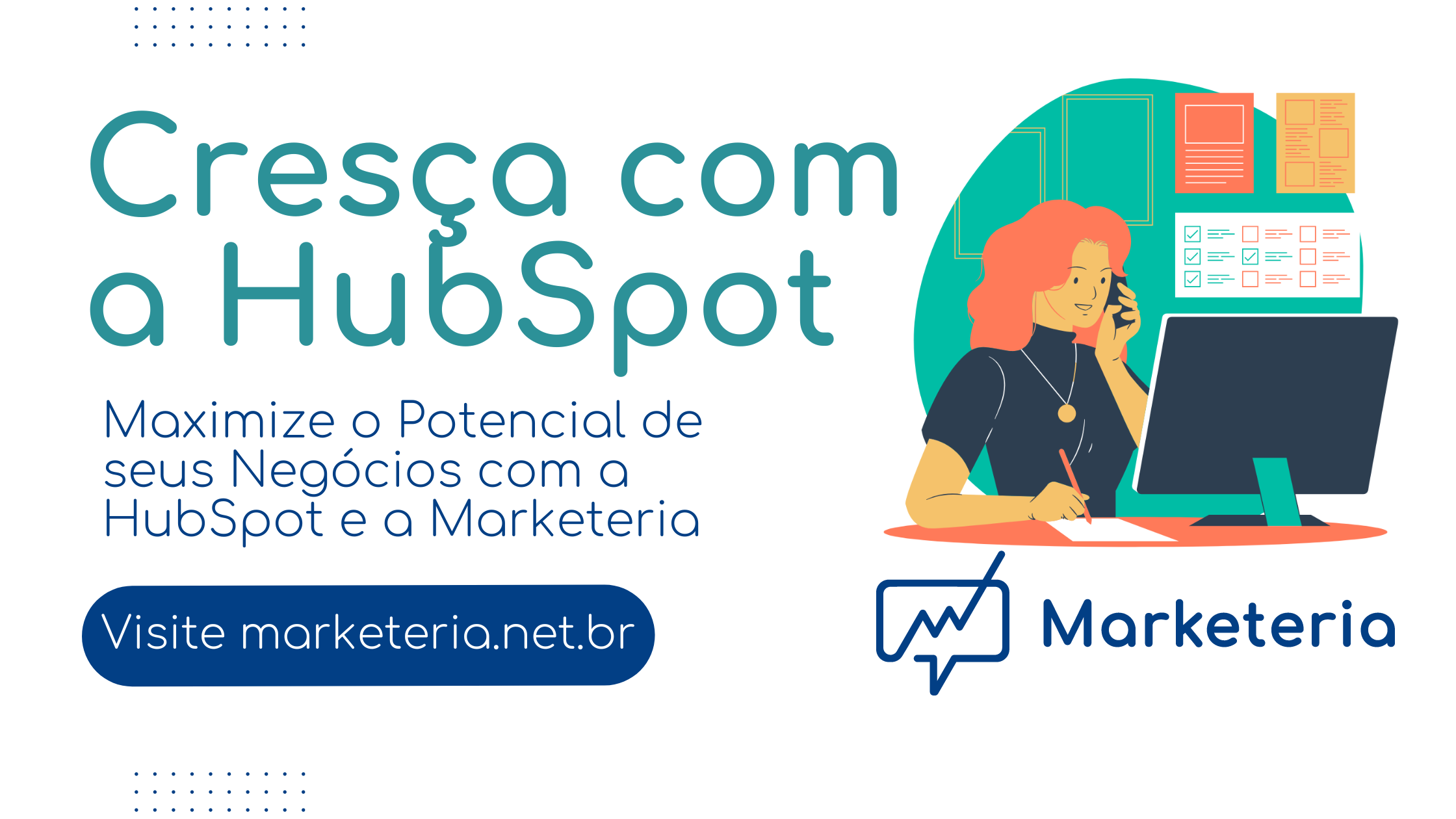 Agência HubSpot para B2B Marketeria.